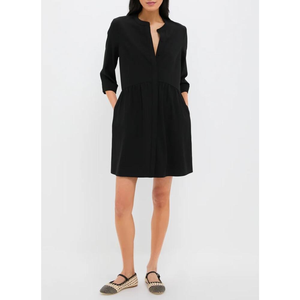 Tuckernuck Black Royal Shirt Dress
